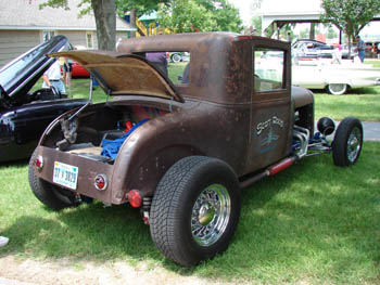 Bullet riddled Rat Rod VERY COOL!